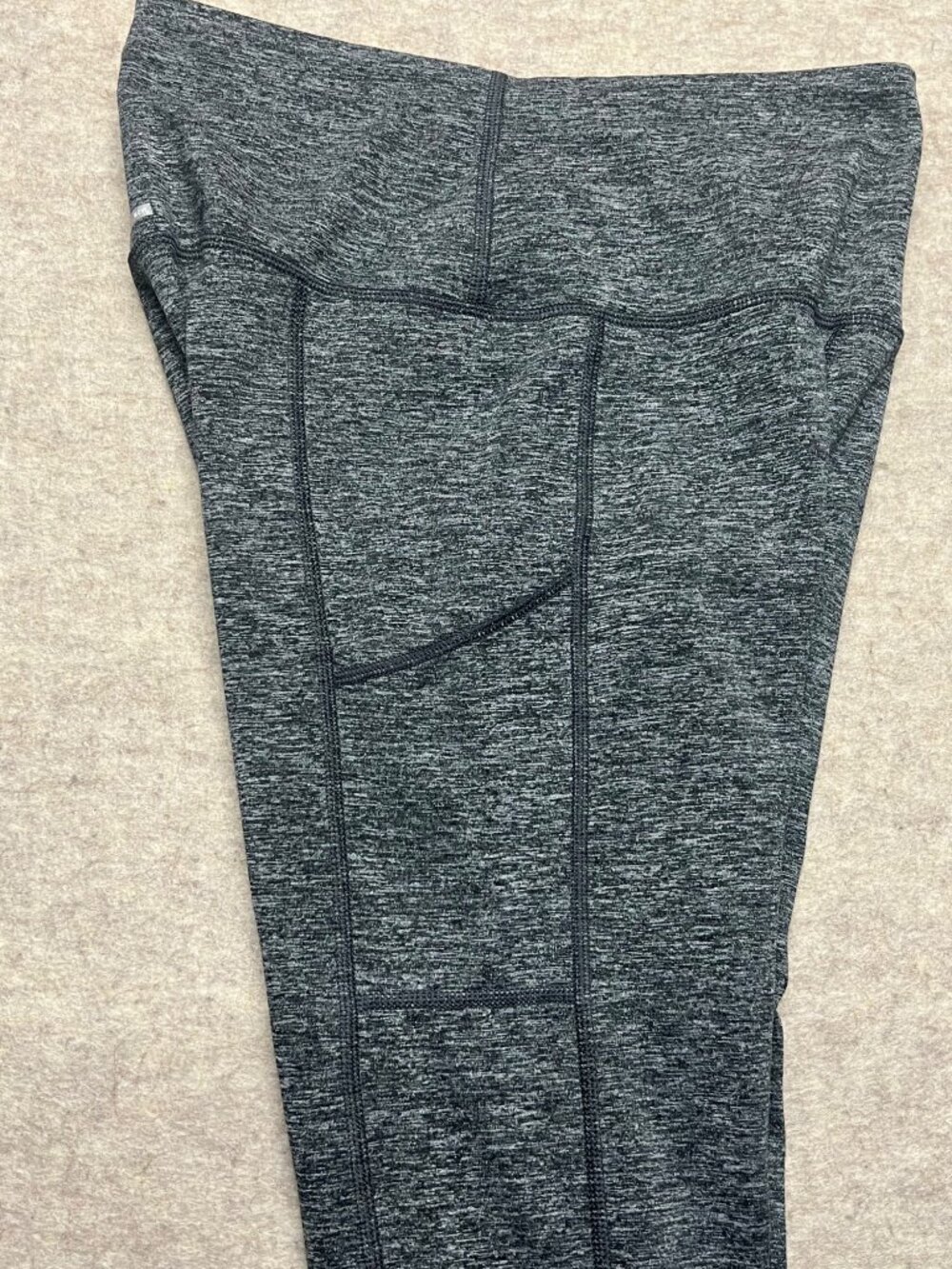 Aerie Grey Activewear Leggings Pocket Stretch Yoga Athleisure Medium - Picture 7 of 10